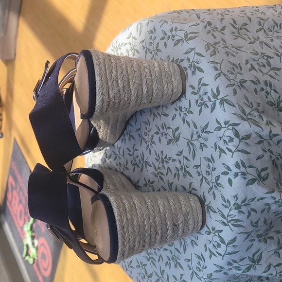 American eagle wedges blue size 12 - Picture 4 of 7